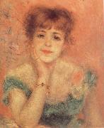 Portrait of t he Actress Jeanne Samary Pierre-Auguste Renoir